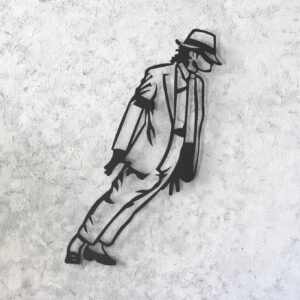 M. Jackson Smooth Criminal Metal Duvar Dekoru