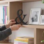 Ve (&) Sembolü Metal Masaüstü Dekor | Ampersand Masa Süsü