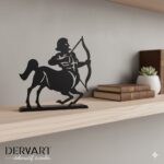 Yay Burcu Metal Masaüstü Dekoru