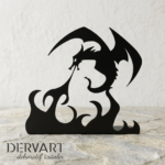Ejderha Metal Masaüstü Dekor