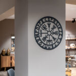 Vegvisir Viking Pusula Metal Duvar Dekoru
