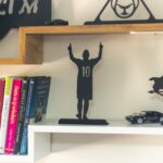 Messi Metal Masaüstü Dekor