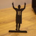 Messi Metal Masaüstü Dekor