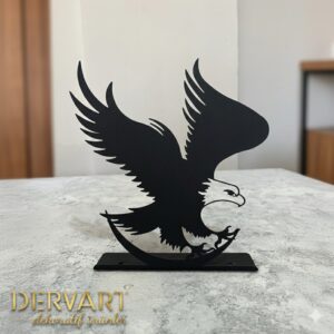 Kartal Masaüstü Metal Dekoru