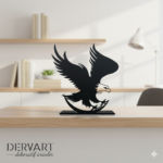 Kartal Masaüstü Metal Dekoru