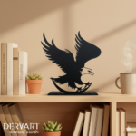 Kartal Masaüstü Metal Dekoru